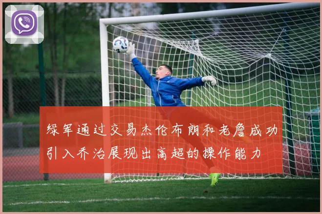 绿军通过交易杰伦布朗和老詹成功引入乔治展现出高超的操作能力